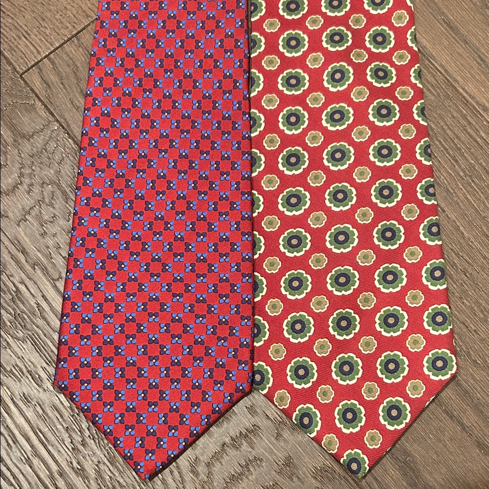J. Crew silk ties (set of 2)